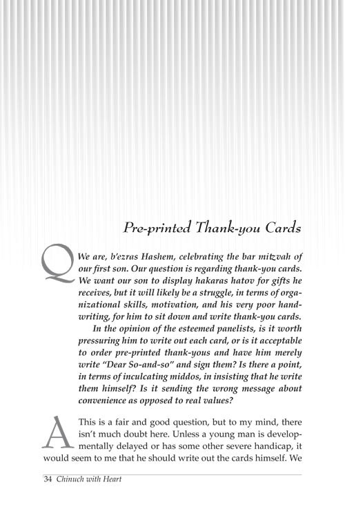 Artscroll: Chinuch With Heart by Rabbi Yaakov Bender