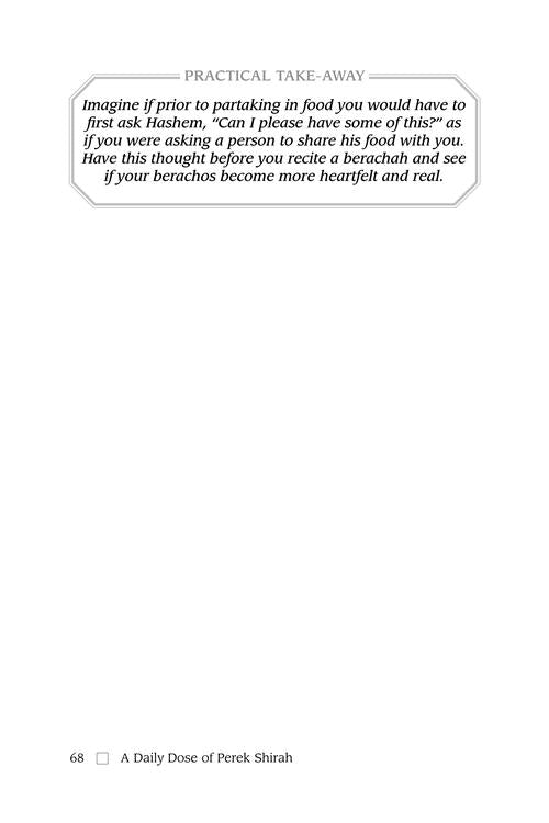 A Daily Dose of Perek Shirah - Full Size