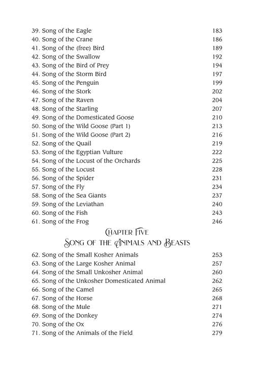 A Daily Dose of Perek Shirah - Full Size