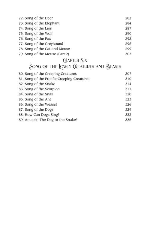 A Daily Dose of Perek Shirah - Full Size