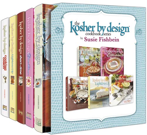 Artscroll: Kosher by Design Cookbook Series Slipcase Set by Susie Fishbein