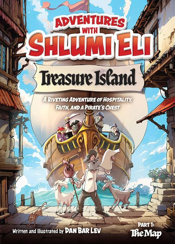 Adventures with Shlumi Eli - Treasure Island Part 1: The Map (Comic Book)