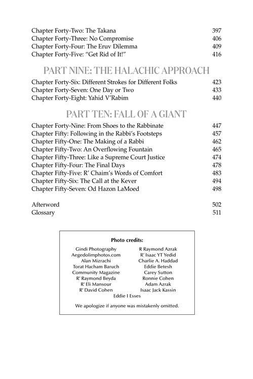 Hacham Baruch - Life & Legacy of Hacham Baruch Ben-Haim