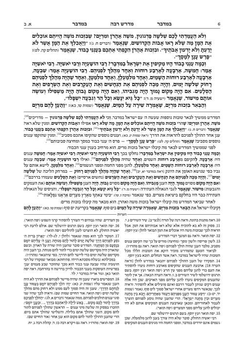 מדרש רבה במדבר א' במדבר-נשא (א) ארטסקרול