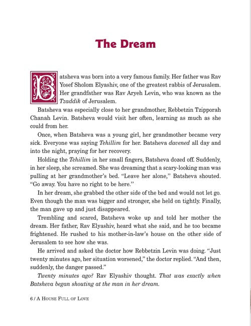 A House Full of Love - Story of Rebbetzin Batsheva Kanievsky