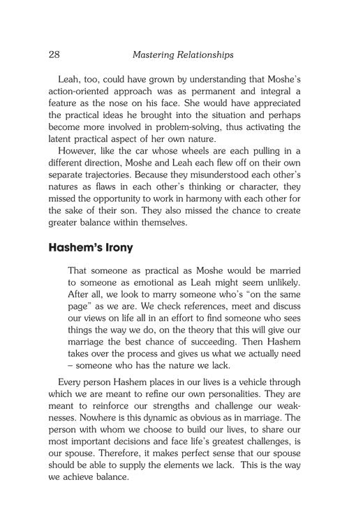 Mastering Relationships