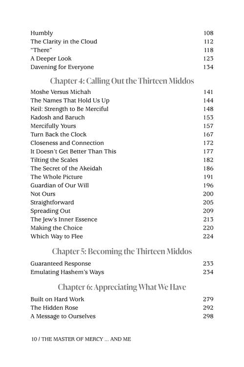 Master of Mercy... and Me