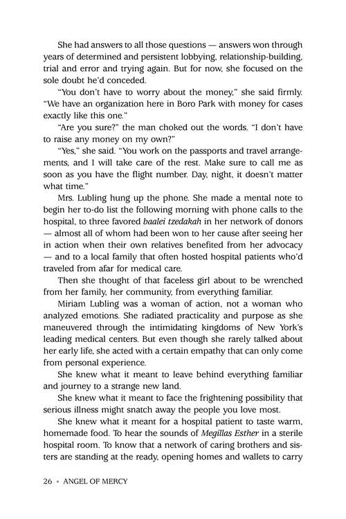 Angel of Mercy: Mrs. Miriam Lubling