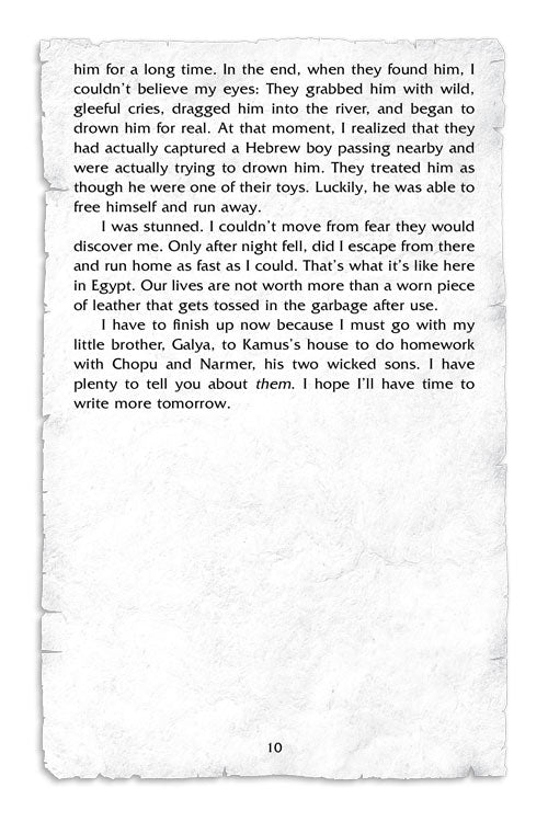 My Last Year in Mitzrayim - A Jewish Boy's Ancient Diary