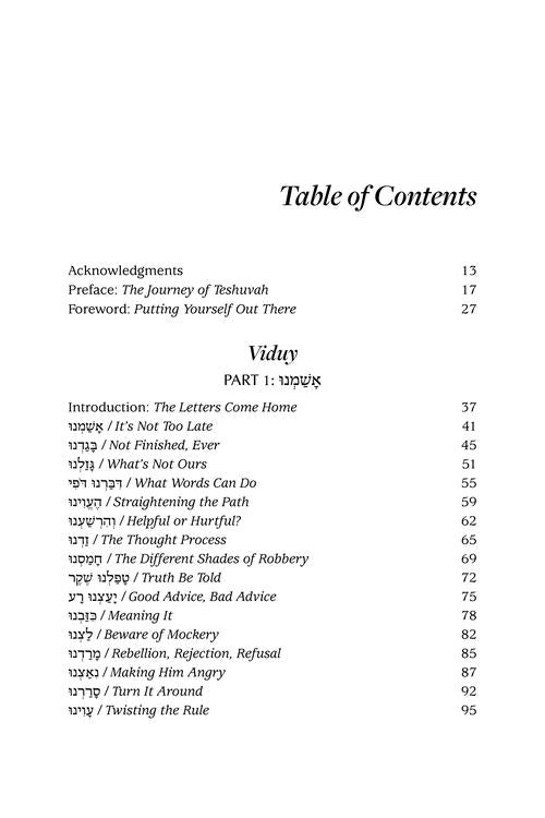 Most Meaningful Viduy