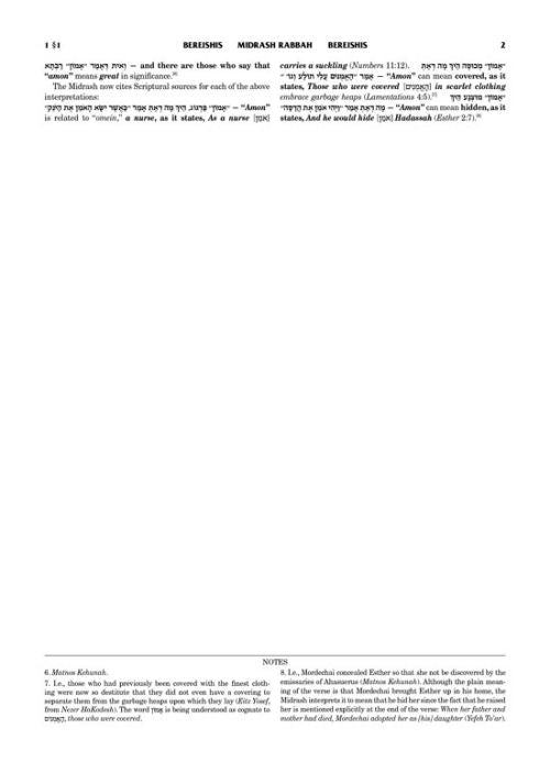 Kleinman Ed Midrash Rabbah Compact Size: Bamidbar Vol 3 Parshiyos Beha'aloscha through Masei