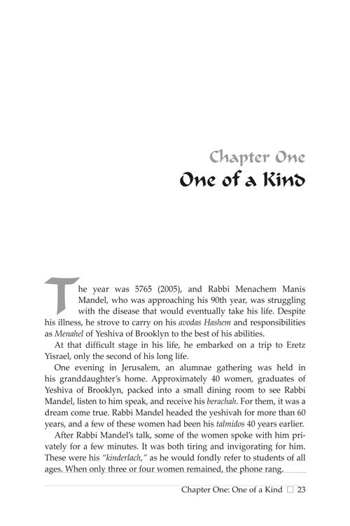 Artscroll: Rabbi Manis Mandel by Rabbi Shimon Finkelman