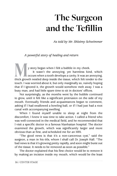 Center Stage - Incredible Stories and the People Behind Them