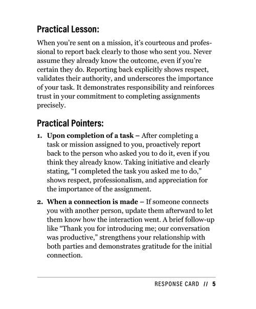 Practical Guide to Winning Relationships