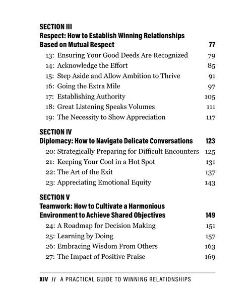Practical Guide to Winning Relationships