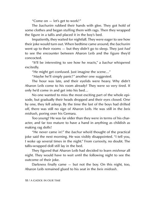 Artscroll: A Gadol In Our Time: Stories about Rav Aharon Leib Shteinman by Libby Lazewnik