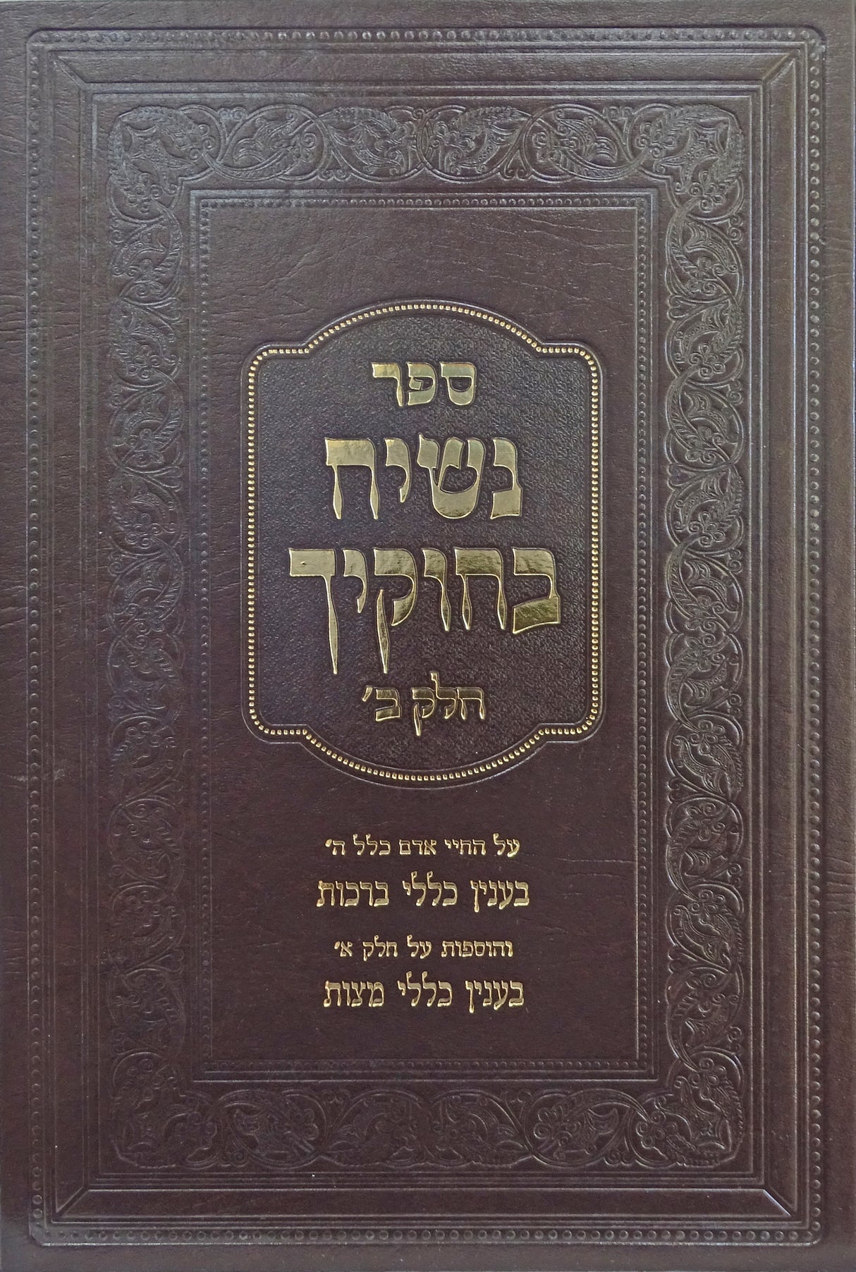 נשיח בחוקיך חלק ב