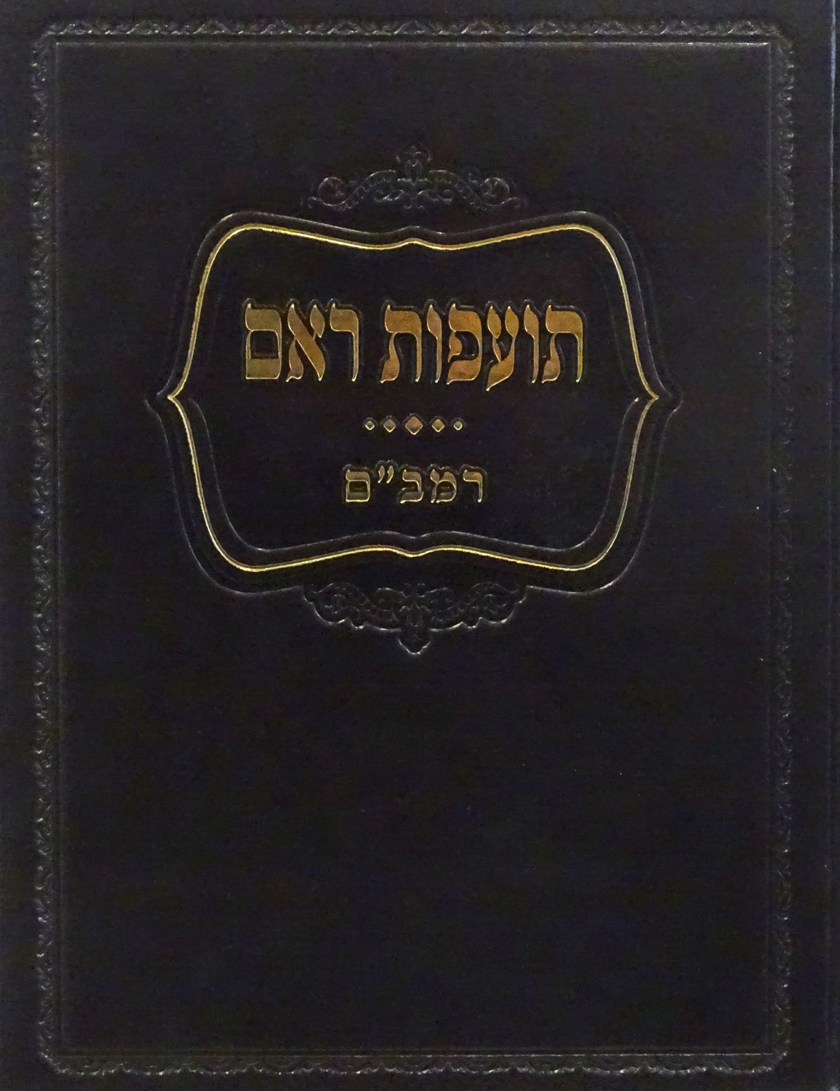 תועפות ראם - רמב"ם