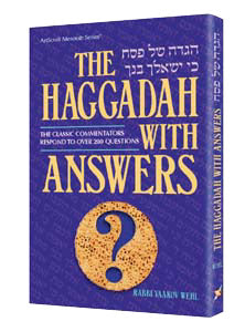 Artscroll: Haggadah With Answers by Rabbi Yaakov Wehl
