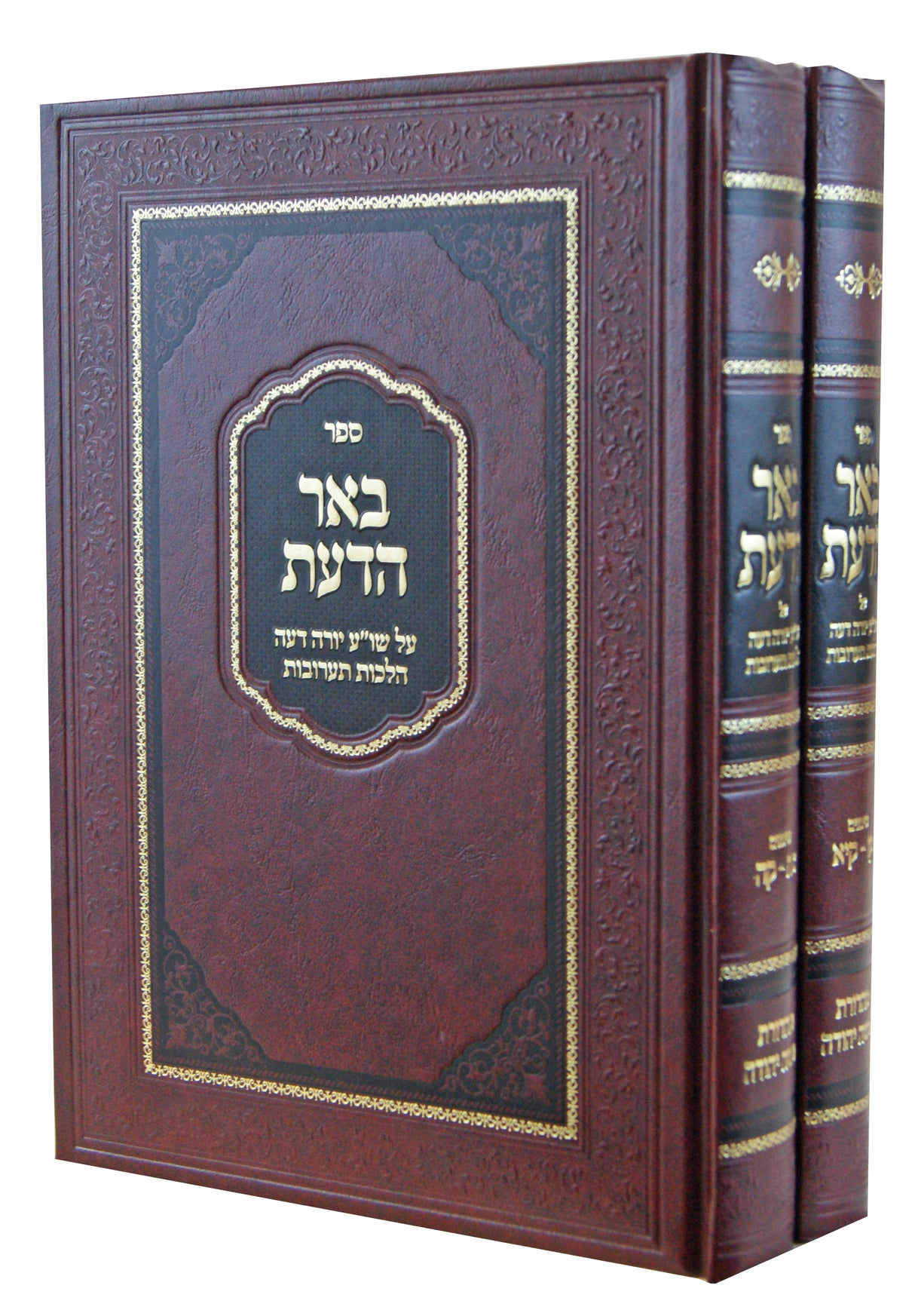 באר הדעת ב' כרכים - שולחן ערוך יורה דעה הלכות תערובות