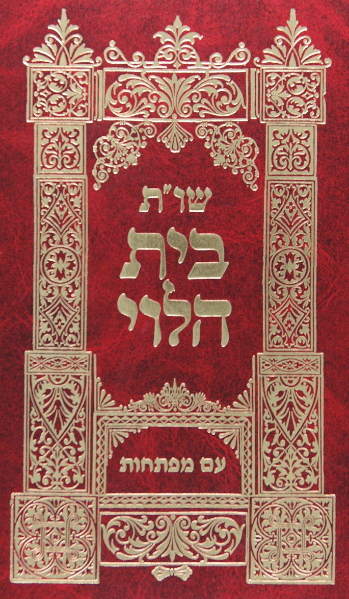 בית הלוי שו"ת ישן