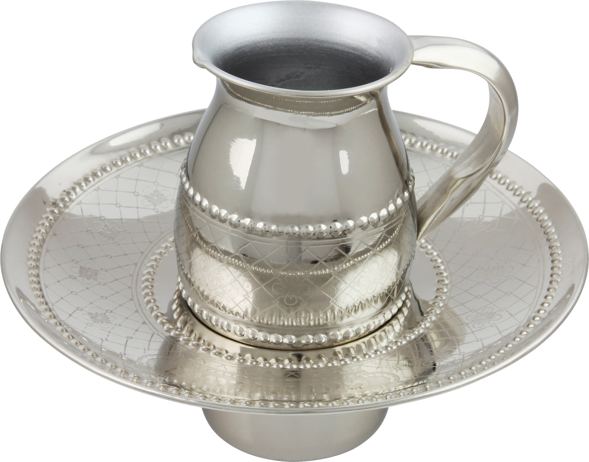 Mayim Achronim- Stainless Steel-Beaded Design