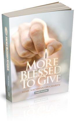 More Blessed to Give: Rebbe Nachman on Charity - Paperback
