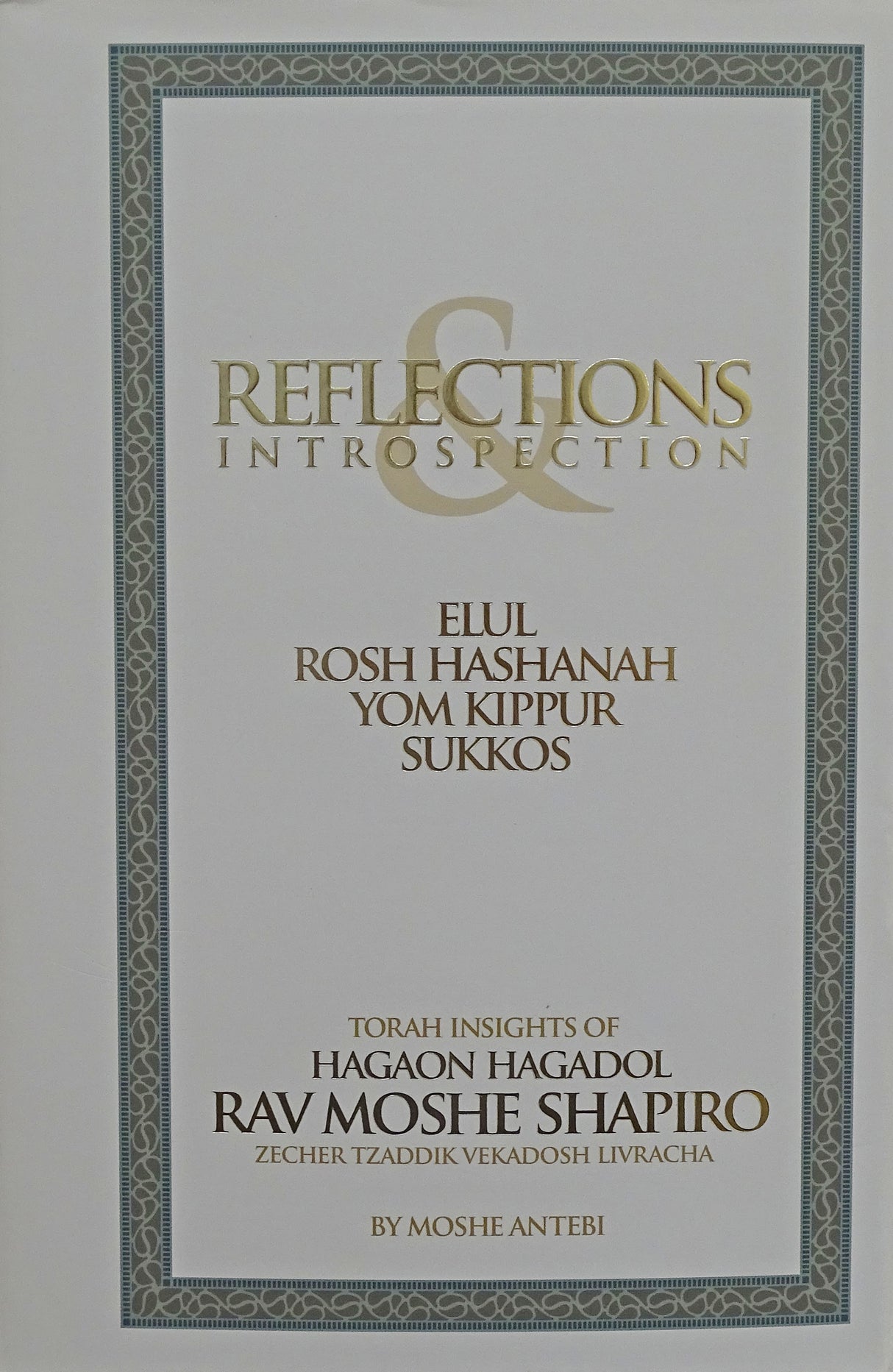 Reflections & Introspection Ellul Rosh Hashanah Yom Kippur Sukkos