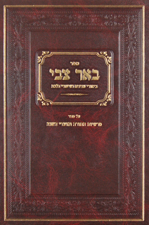 באר צבי - על סדר פרשיות התורה ומועדי השנה