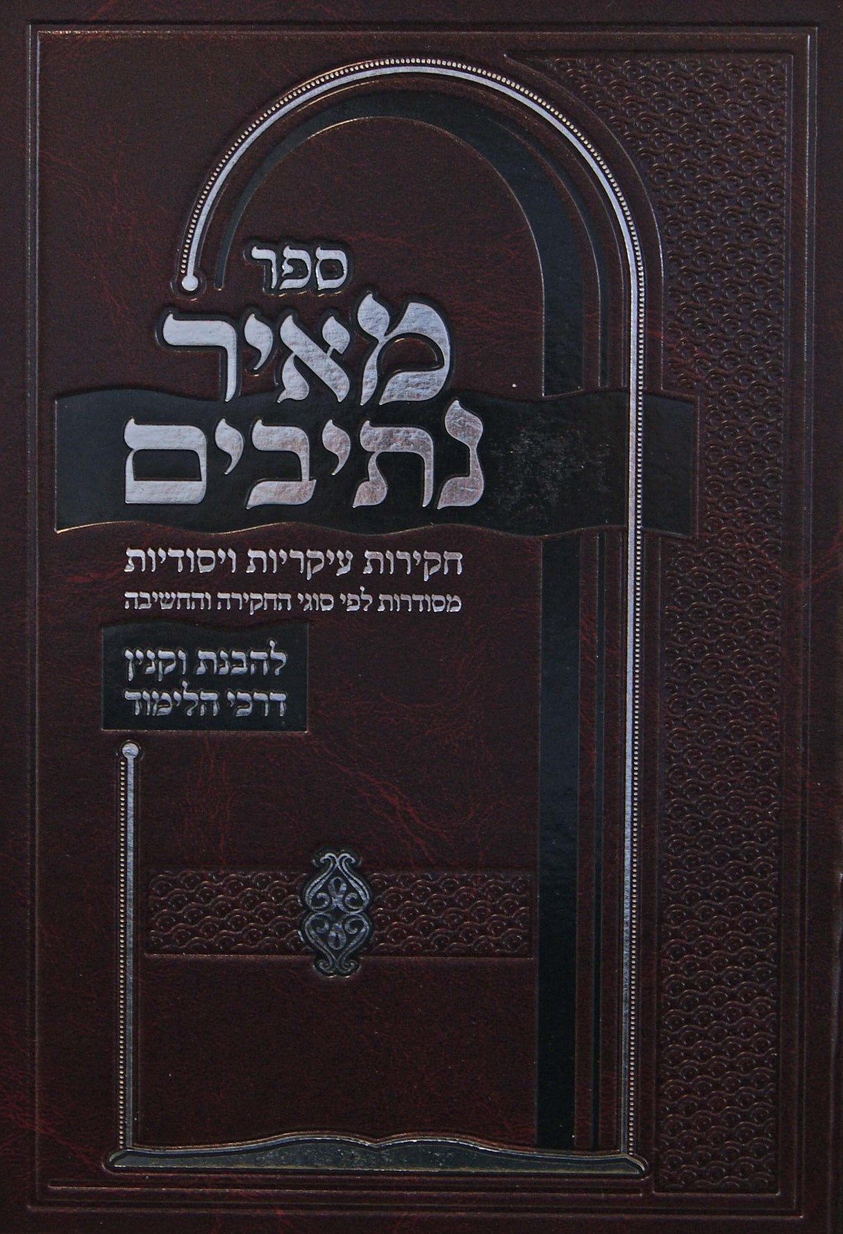 מאיר נתיבים - חקירות-להבנת וקנין דרכי הלימוד