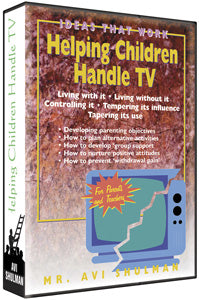Artscroll: Helping Children Handle TV - 1 tape by Mr. Avi Shulman