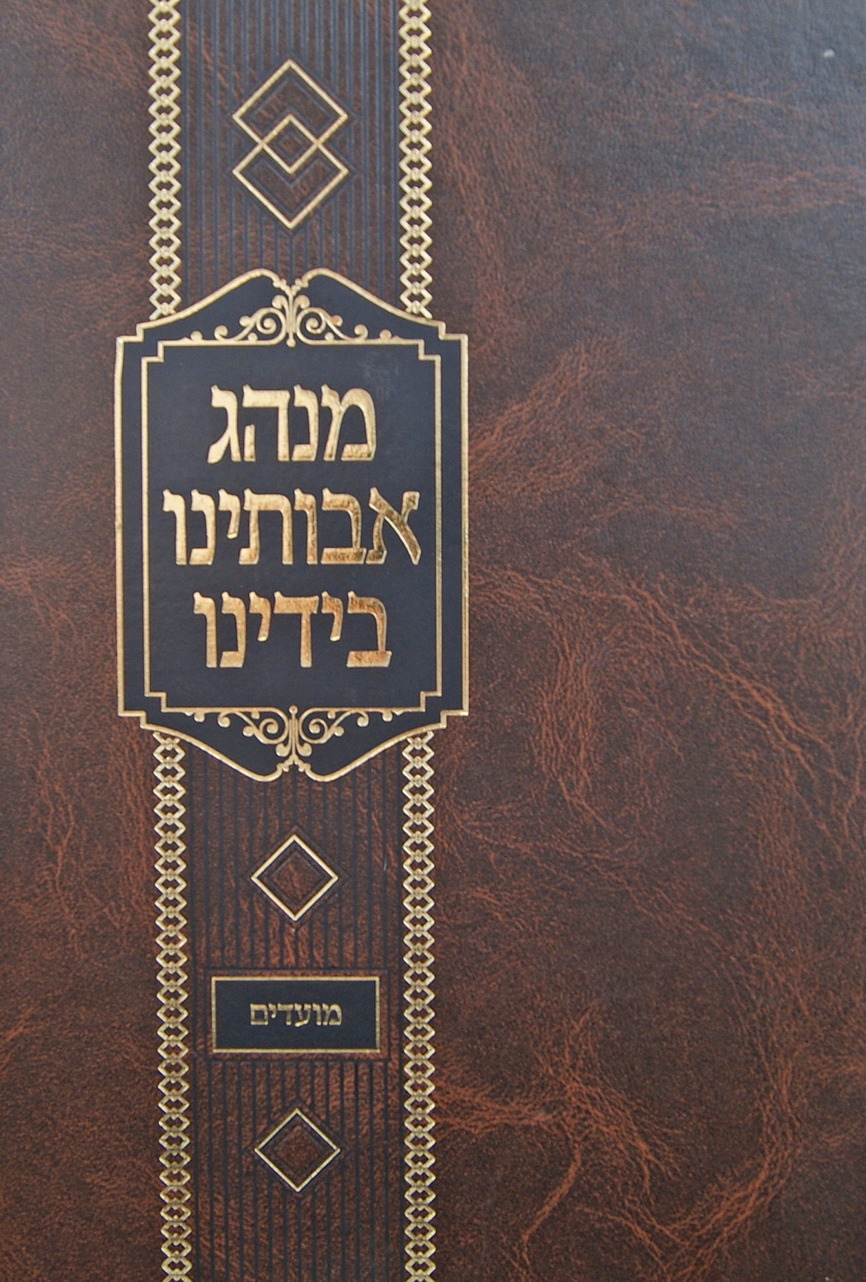 מנהג אבותינו בידינו - מועדים בכרך אחד