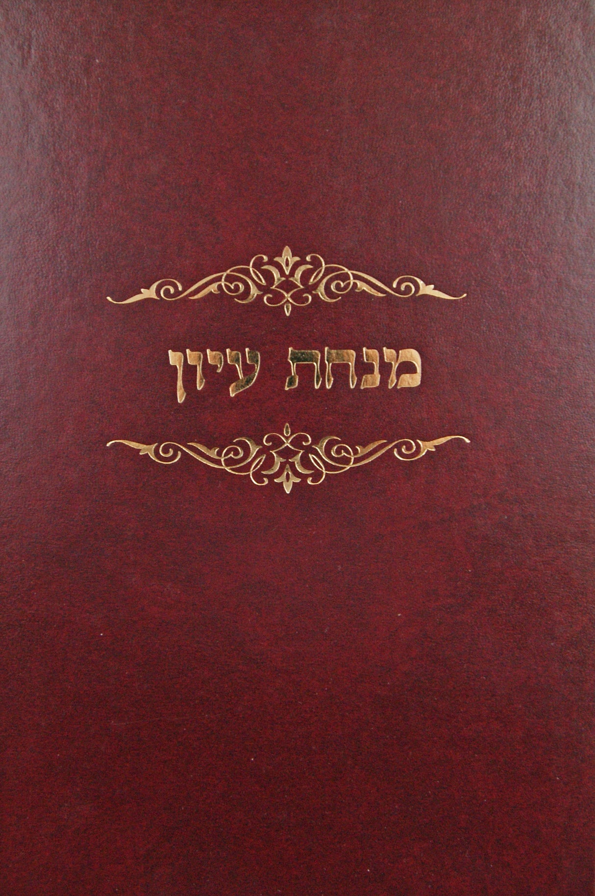 מנחת עיון - באורי ענינים באורח חיים ויורה דעה