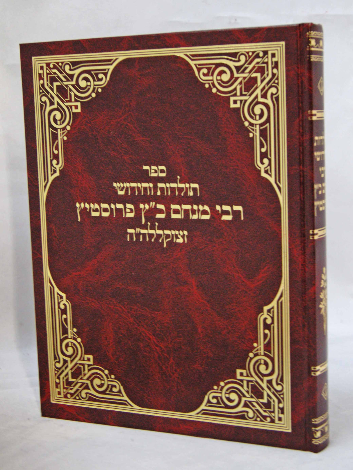 תולדות וחידושי רבי מנחם כ"ץ פרוסטיץ