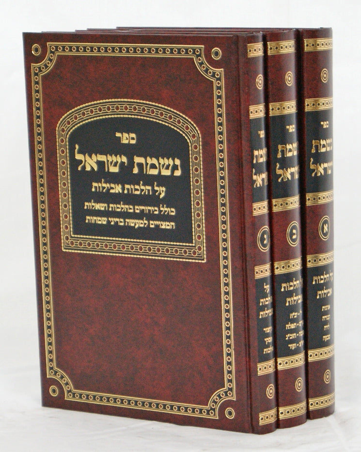 נשמת ישראל ג' כרכים הלכות אבילות