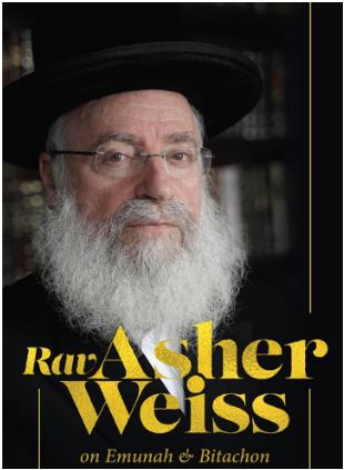Rav Asher Weiss  on Emunah and Bitachon