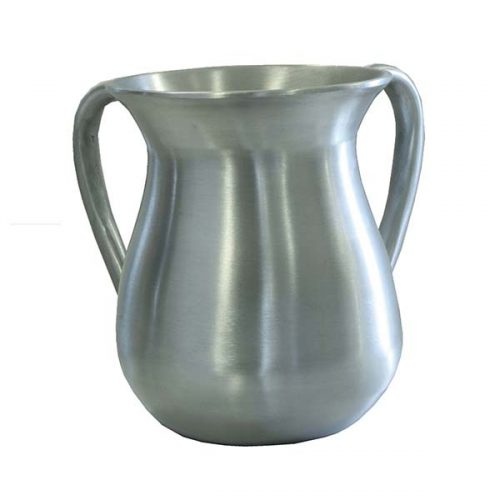 Yair Emanuel:Washing Cup - Anodized Aluminium - Silver Colour