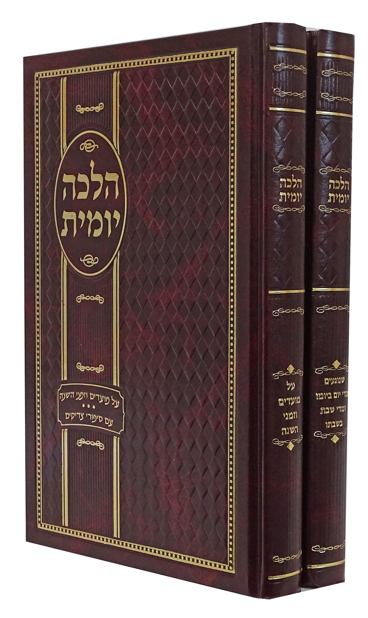 הלכה יומית לימות השנה/מועדים ב' כרכים אידיש