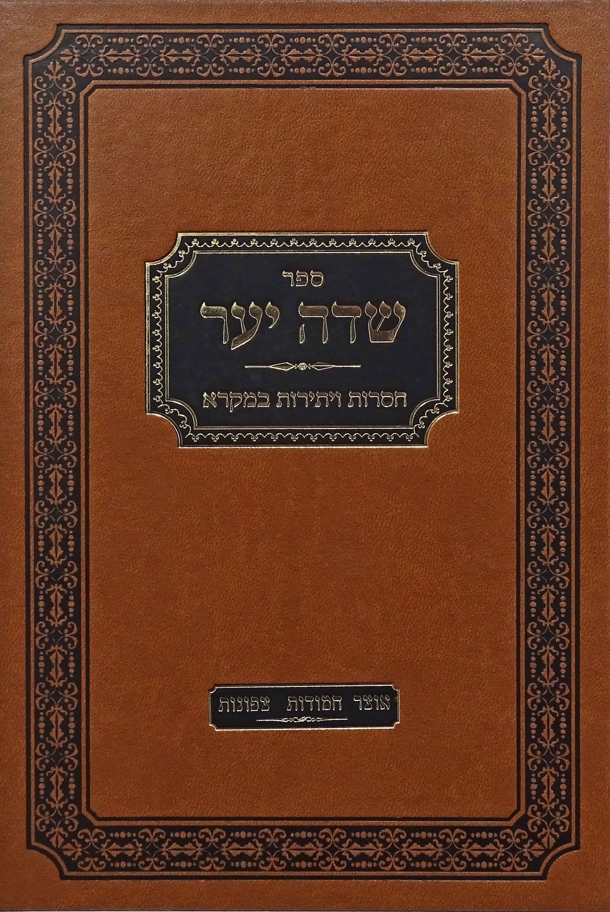 שדה יער - חסרות ויתירות במקרא