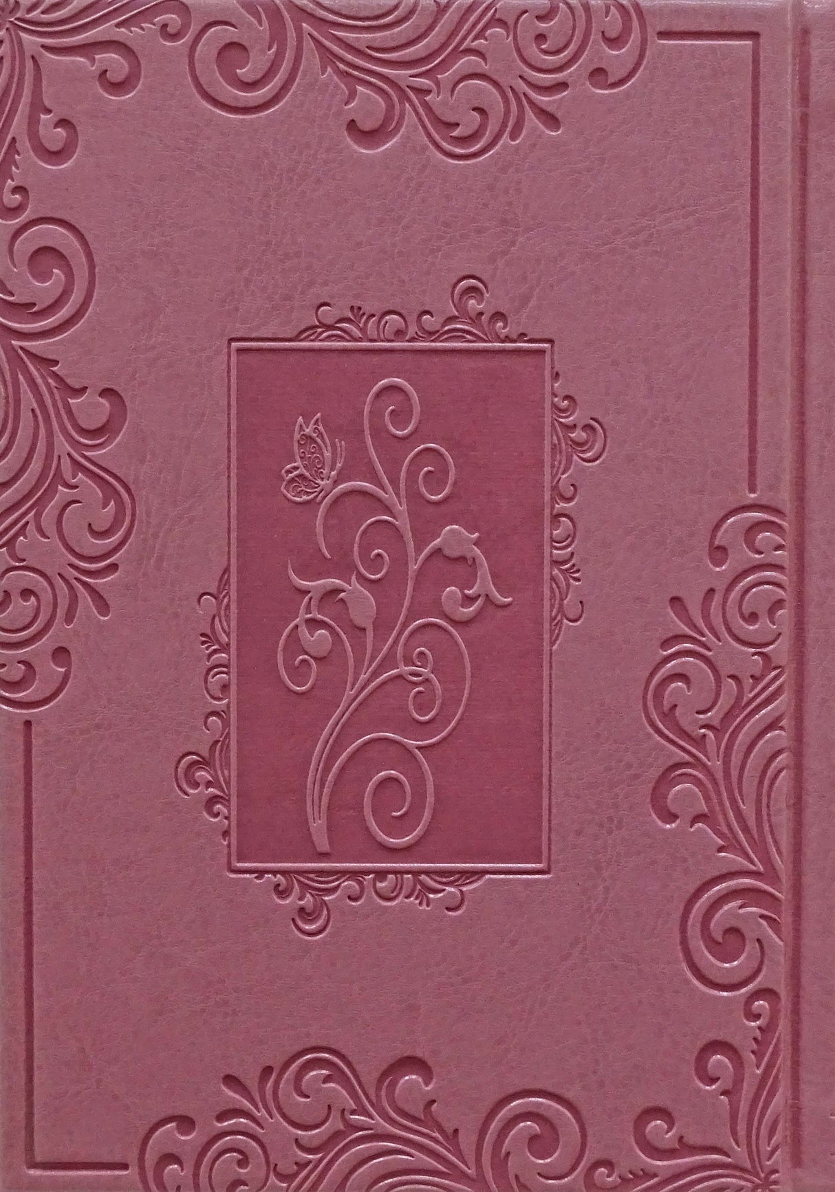 מחזור כפתור ופרח אידיש סוכות בינוני פי.יו ספרד ורודPink