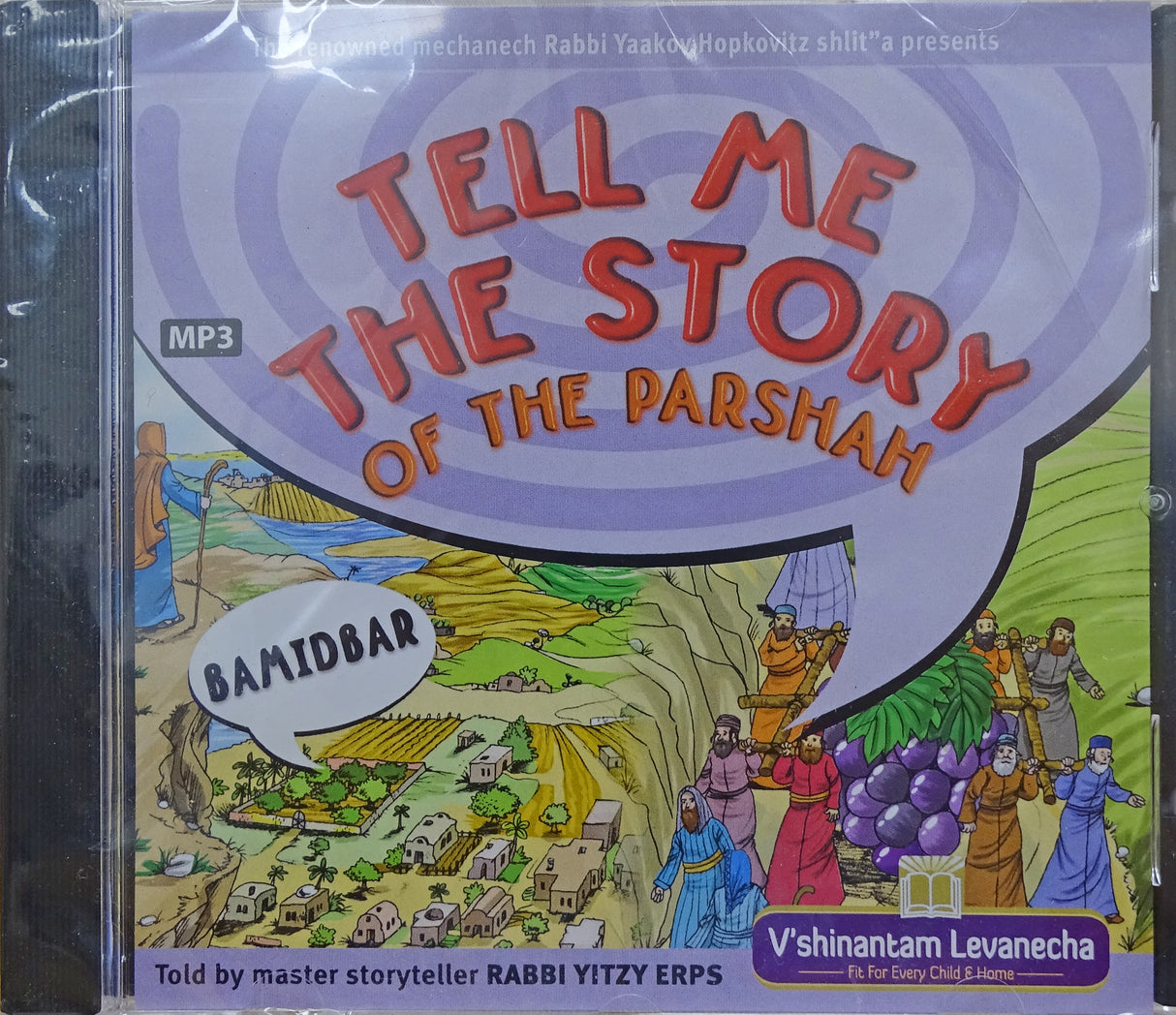 Tell Me The Story of The Parshah - Bamidbar MP3 CD - Price Excludes VAT