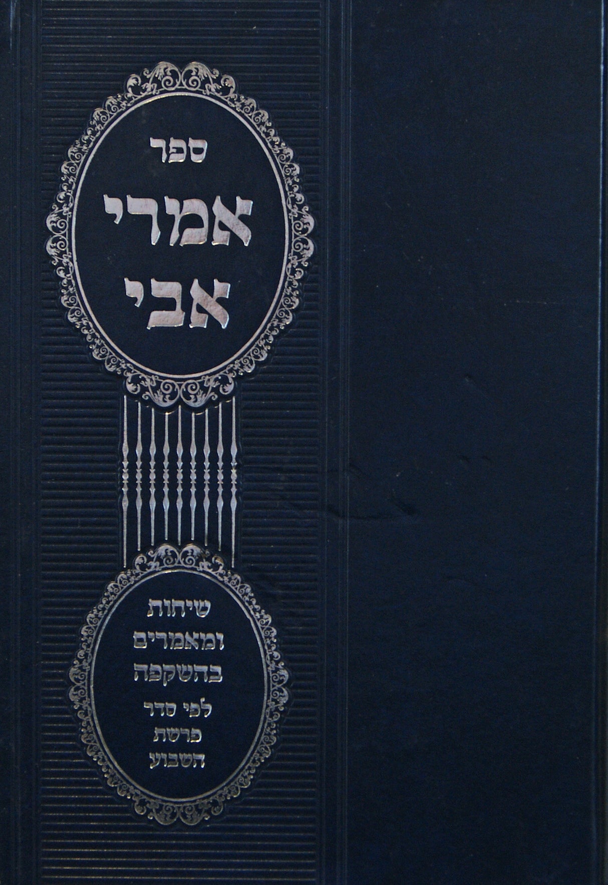 אמרי אבי - שיחות ומאמרים בהשקפה על סדר הפרשה