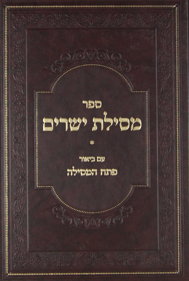 מסילת ישרים ע"ב פתח המסילה