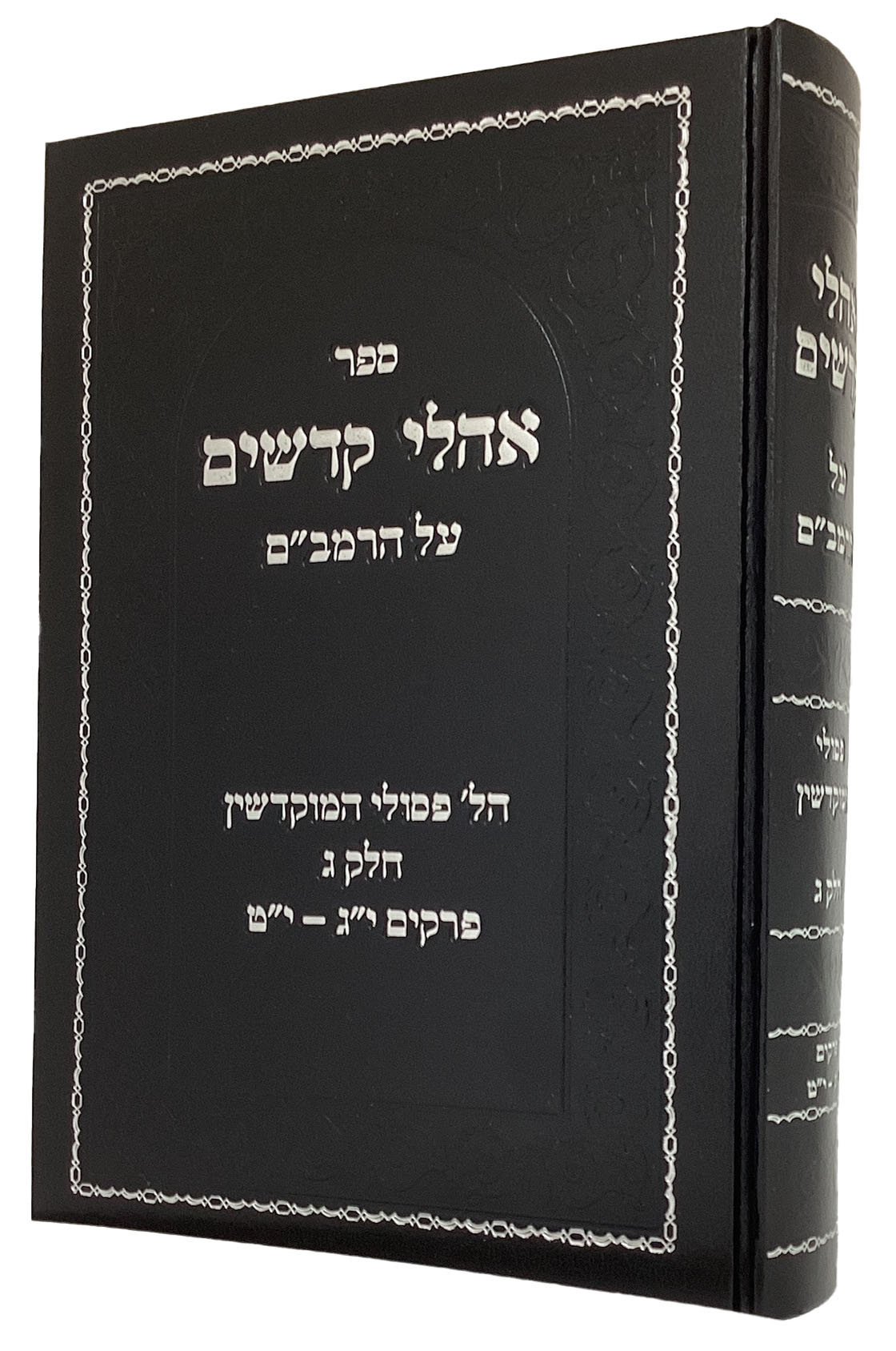 אהלי קדשיך - על הרמב"ם פסולי המוקדשין