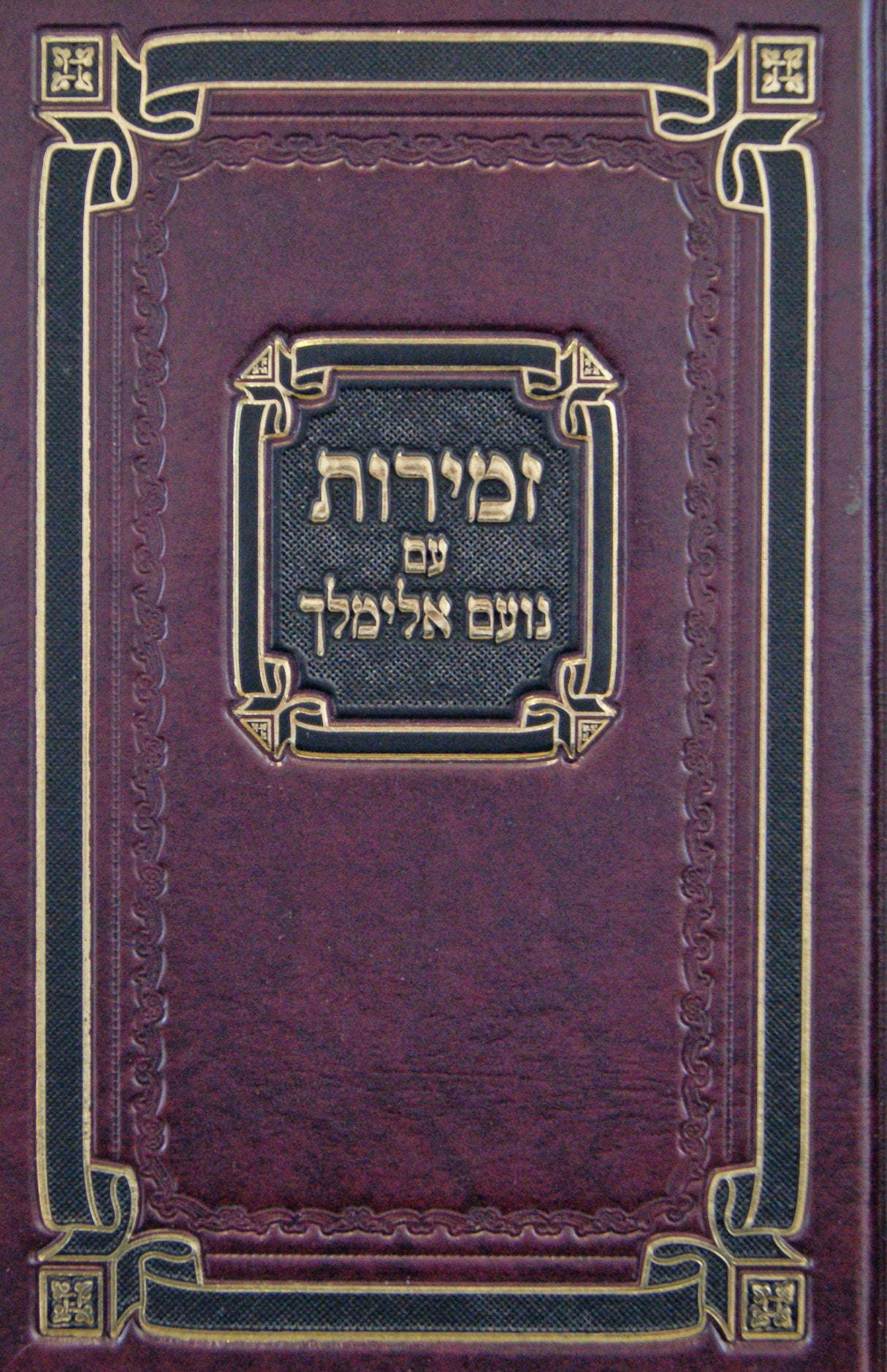 זמירות לשבת עם נועם אלימלך גדול - כפתור