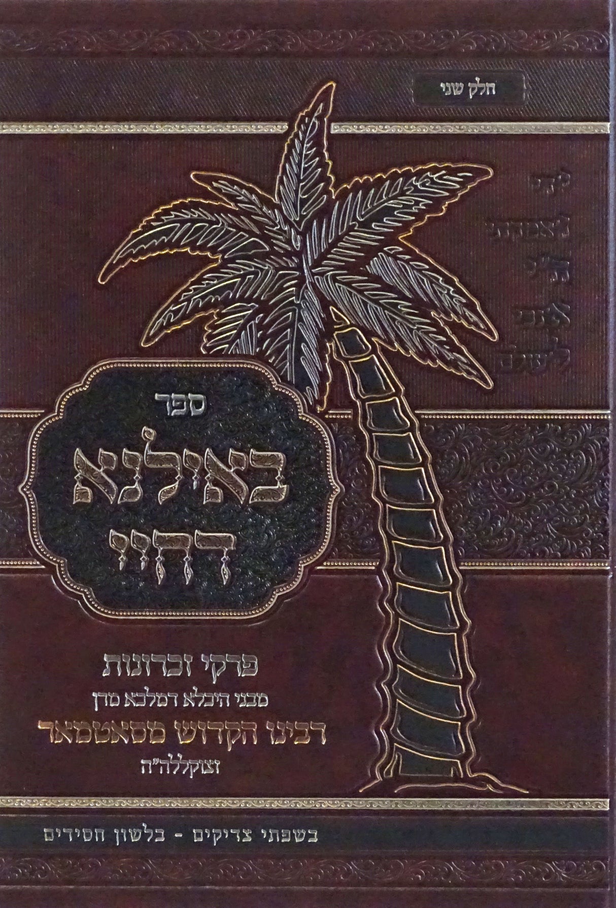 באילנא דחיי חלק ב - סאטמאר אידיש