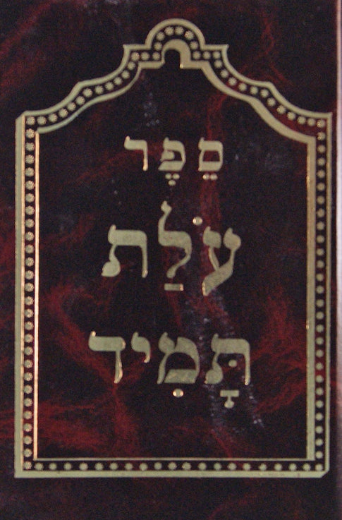 עולת תמיד על תפלה מנוקד