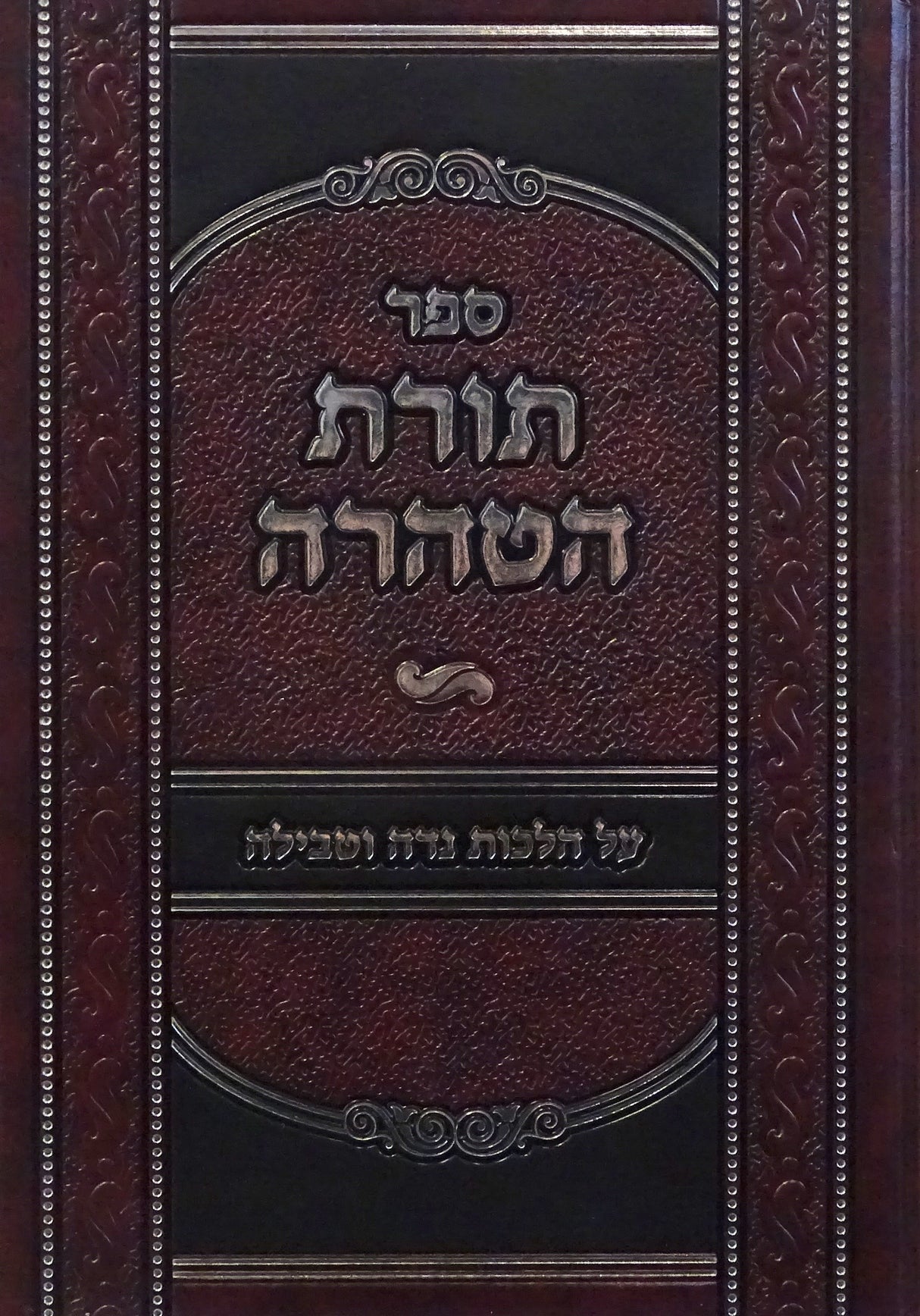 נדה וטבילהטהרת המשפחה
