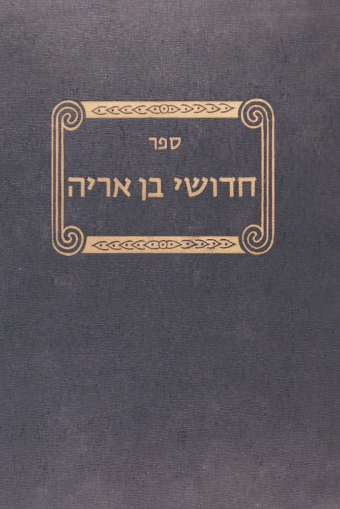 חידושי בן אריה על הש"ס