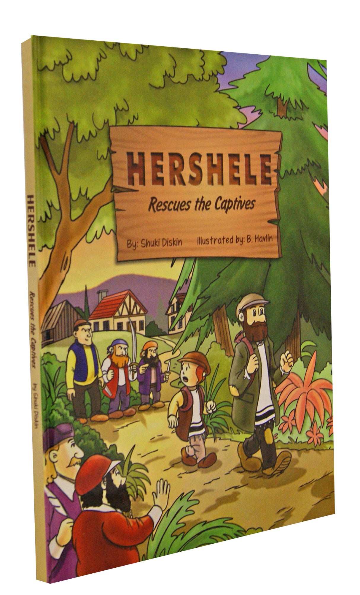 Hershele Rescues the Captives (Hardback Comic Book)